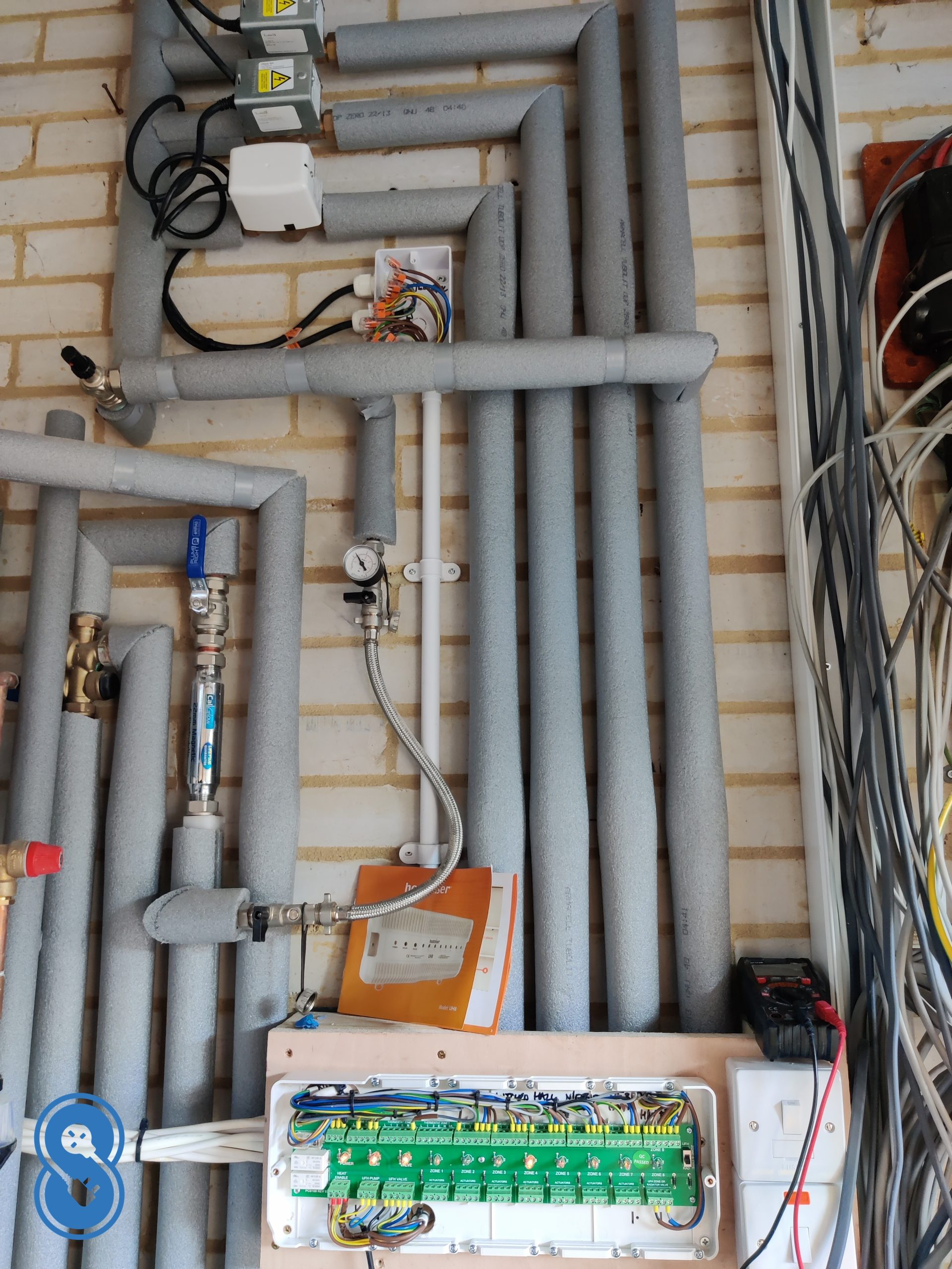 Heatmiser UFH installation