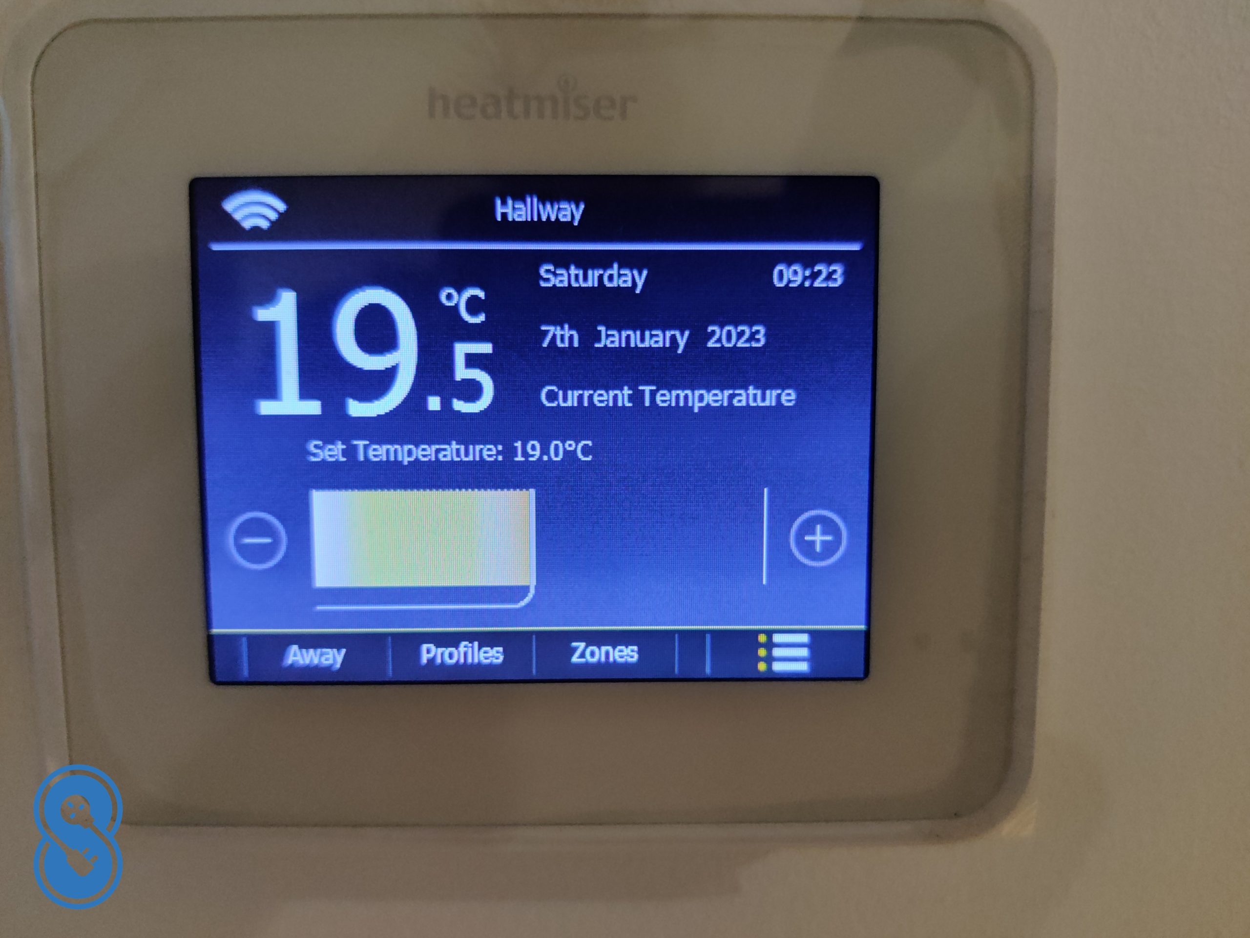 Heatmiser Control Panel
