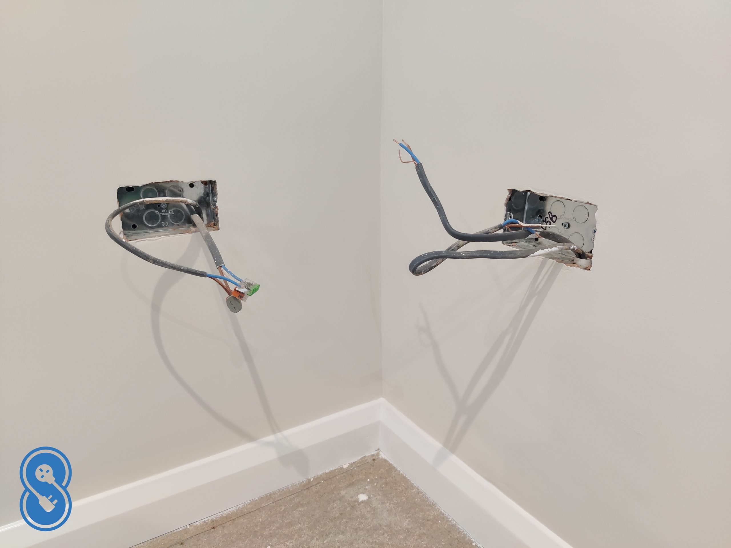 Decorated prior to second fix